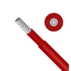 10mm2 Single-core HV DC Cable 1m - Red