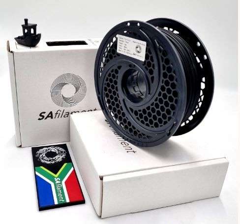 SA Filament PLA Plus Black Filament - 1kg - 1.75mm
