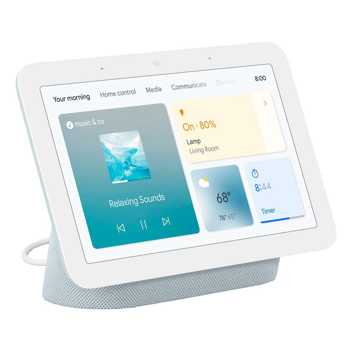 Google Nest Hub Gen 2 - Google Assistant / 3 Far-Field Microphones / Wi-Fi / Bluetooth