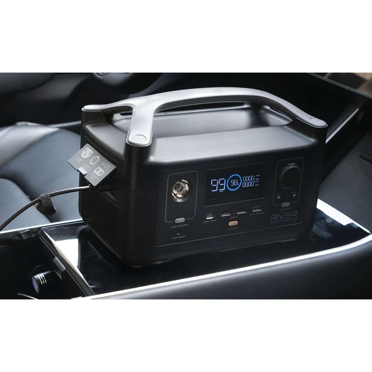 EcoFlow River Portable Power Station - 288Wh Battery (SA Plug Socket Adapter Included)