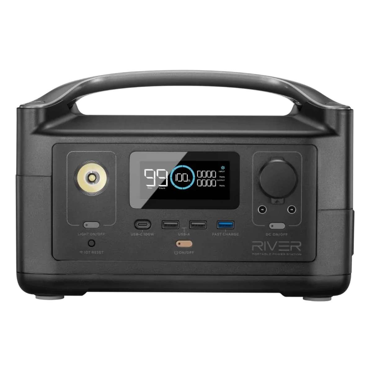 EcoFlow River Portable Power Station - 288Wh Battery (SA Plug Socket Adapter Included)