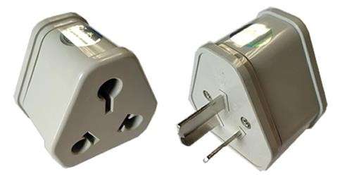 Travel Adapter SA Plug To Australia Socket - Beige