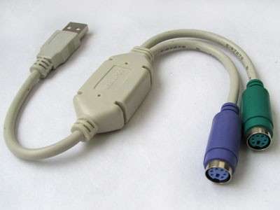 Add-On  USB2PS2 Keyboard / Mouse Adapter Cable