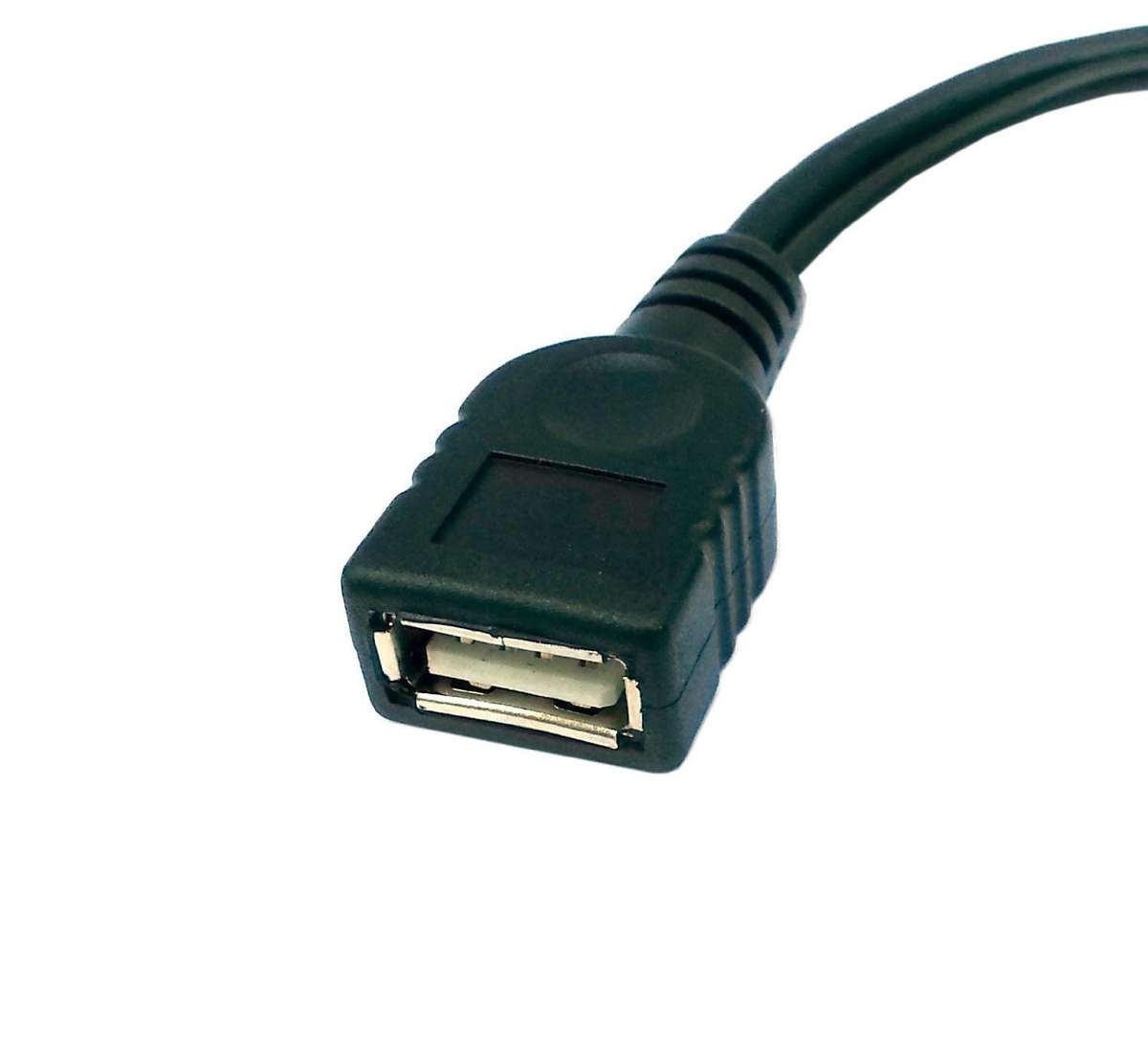 Micro USB Host OTG Cable with Micro USB Power connector (20cm)