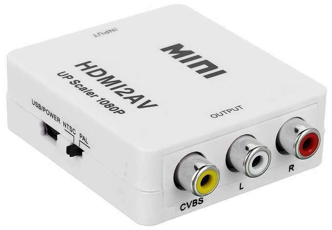 HDMI to AV (RCA) Converter