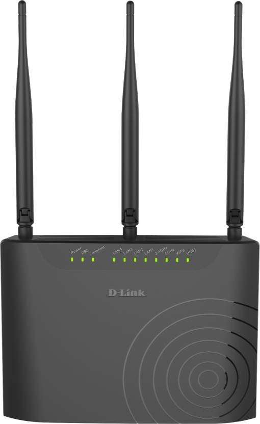 D-Link DSL-2877AL  Dual Band Wireless AC750 ADSL2+ Modem Router