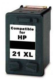 Real Color  32104112 Compatible HP 21XL High Yield Black Ink Cartridge