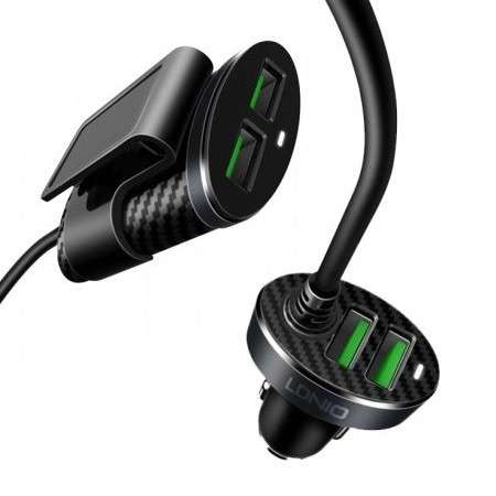 LDNIO DL-C502 4-port USB Car Charger