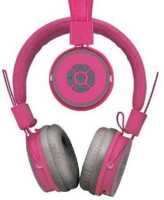 Polaroid PBH4003 Compact Pink Bluetooth Wireless Stereo Headset