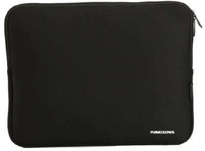 Kingsons K8106VBK Everyday Series Black 15.6" Laptop Sleeve