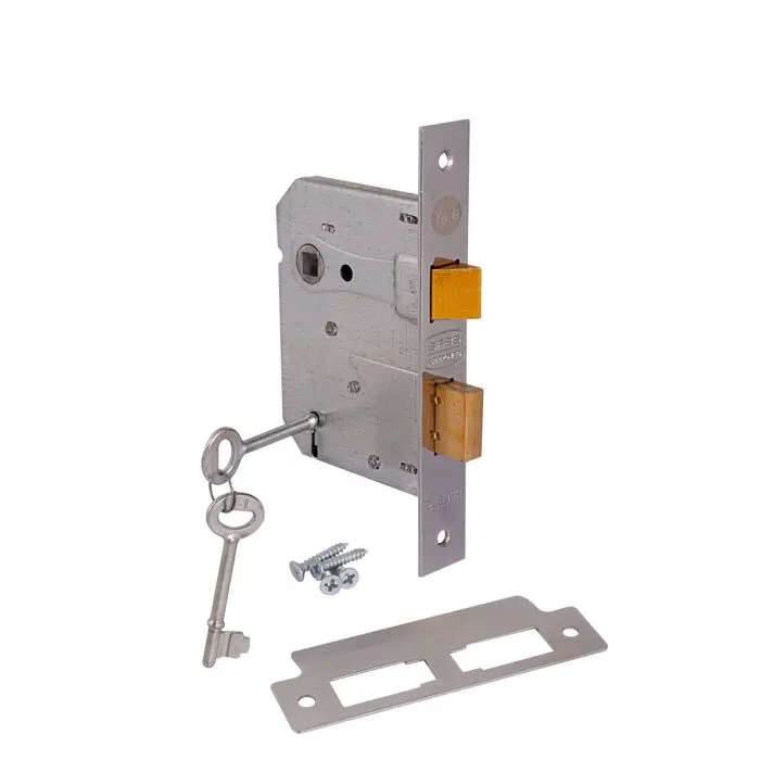 2 Lever Door Lock Body - Standard Finish
