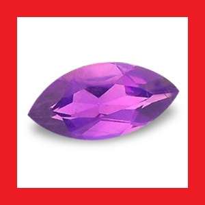 AMETHYST - RICH PURPLE MARQUISE FACET - 0.53cts