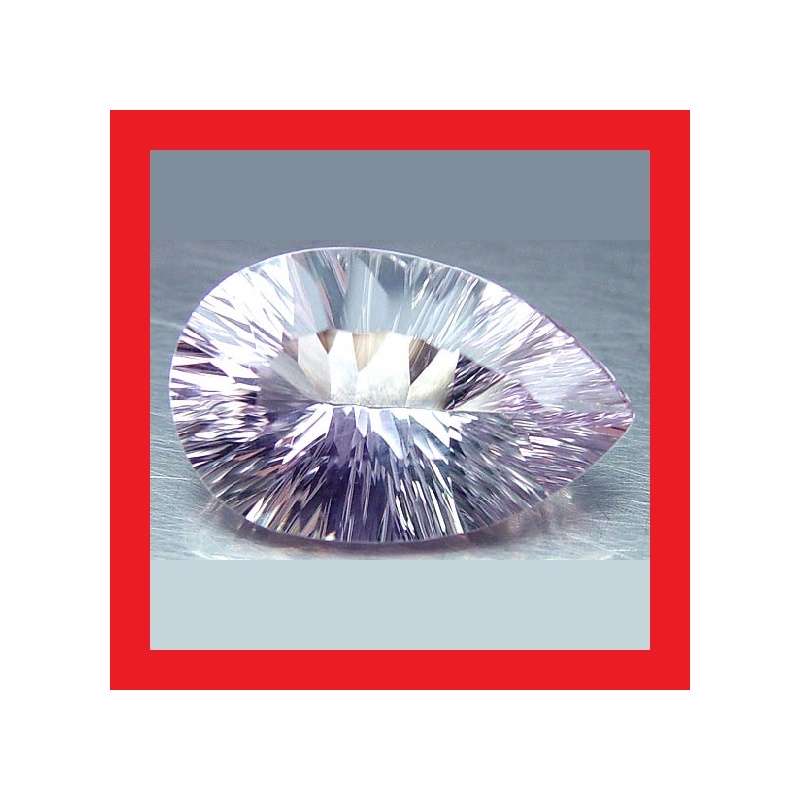 Amethyst [Uruguay] - Faceted Pear Shape - 11.115cts