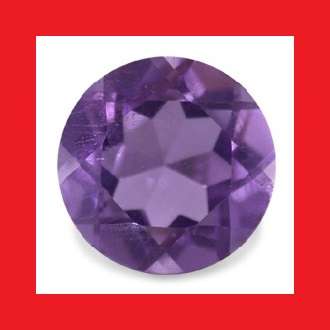 AMETHYST [Uruguay] - FACETED ROUND SHAPE - 2.37cts