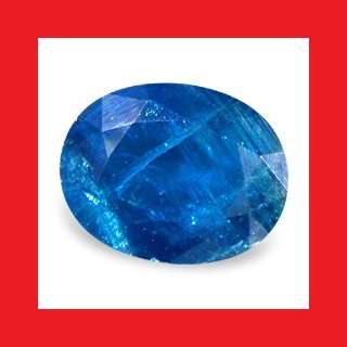Apatite - Faceted Oval Shape - 1.05cts