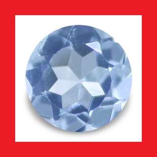 Aquamarine [Africa] - Faceted Round Shape - 0.06cts