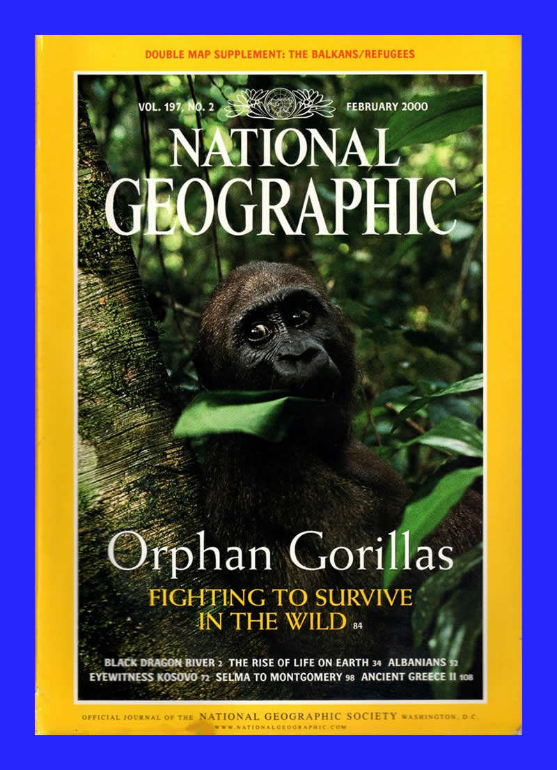 NATIONAL GEOGRAPHIC MAGAZINE - FEBRUARY 2000