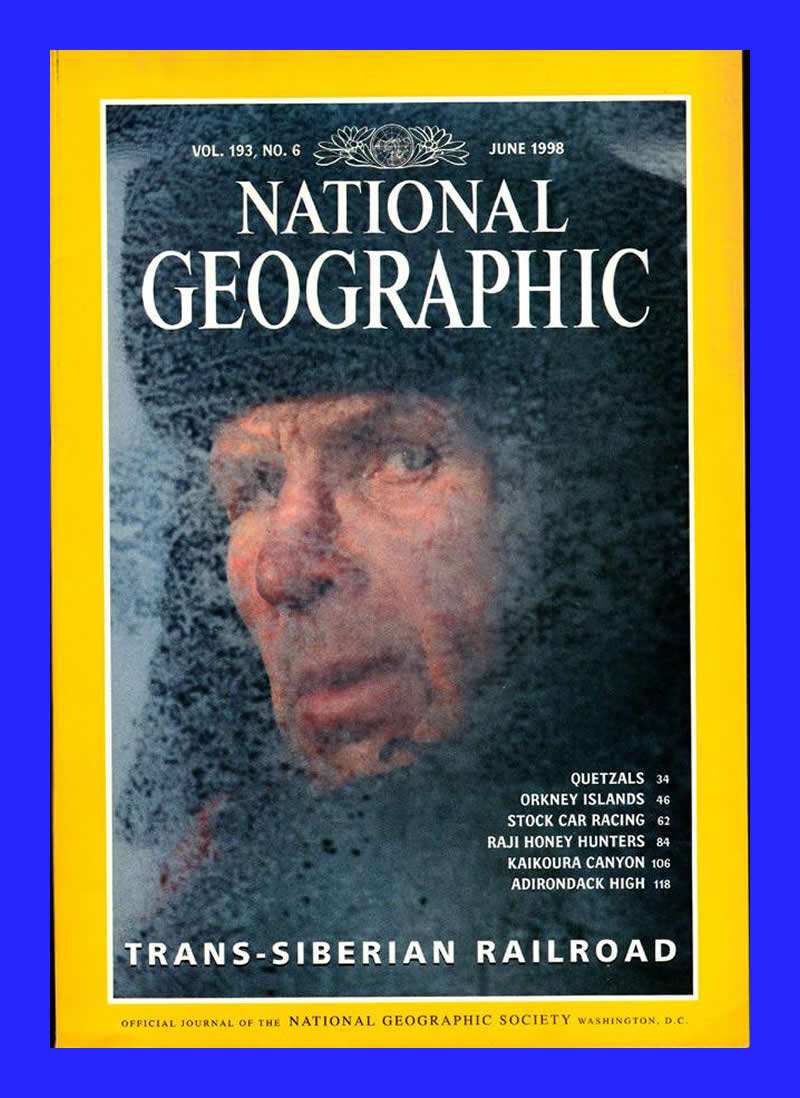 NATIONAL GEOGRAPHIC MAGAZINE - JUNE 1998