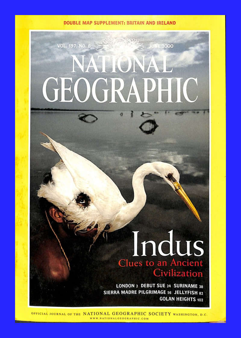 NATIONAL GEOGRAPHIC MAGAZINE - JUNE 2000