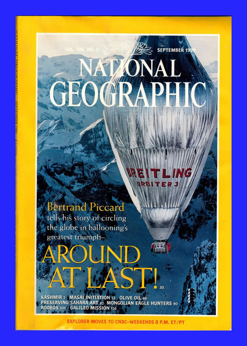 NATIONAL GEOGRAPHIC MAGAZINE - SEPTEMBER 1999