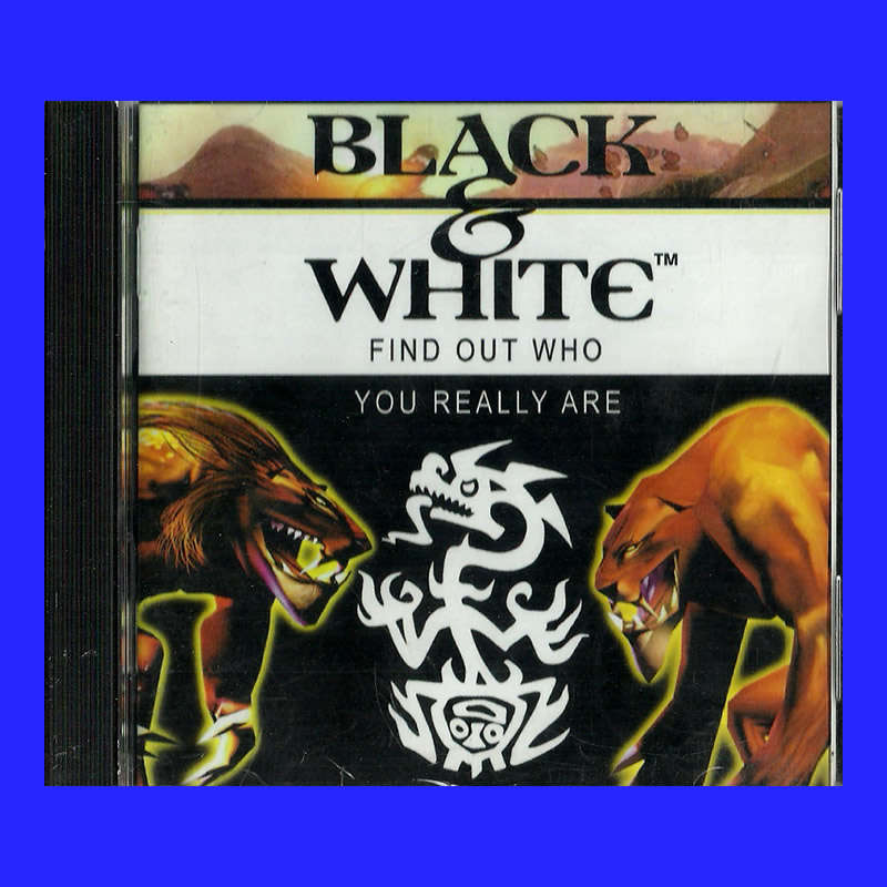 PC CD ROM - BLACK & WHITE