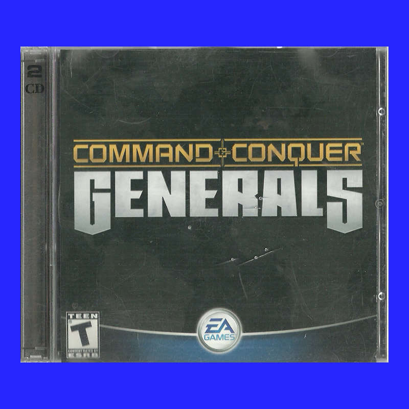 PC CD ROM - COMMAND & CONQUER - GENERALS