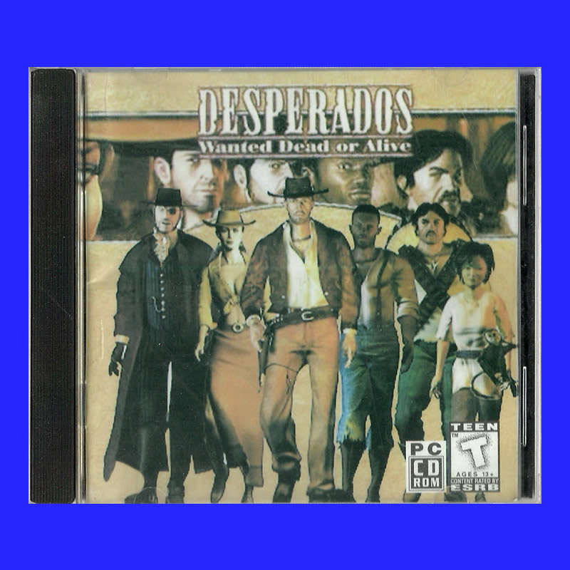 PC CD ROM - DESPERADOS - WANTED DEAD OR ALIVE