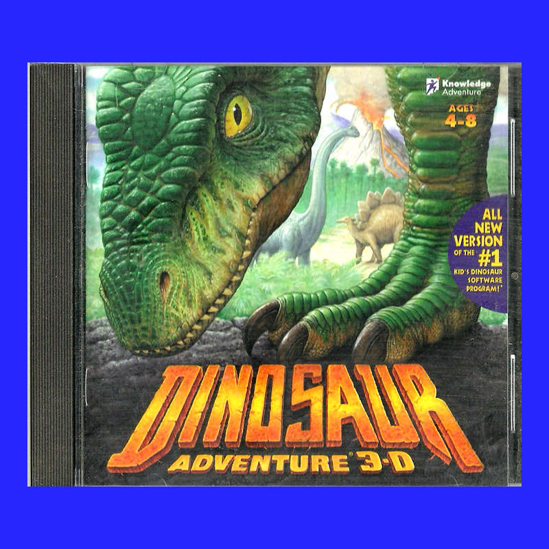 PC CD ROM - DINOSAUR ADVENTURES 3-D