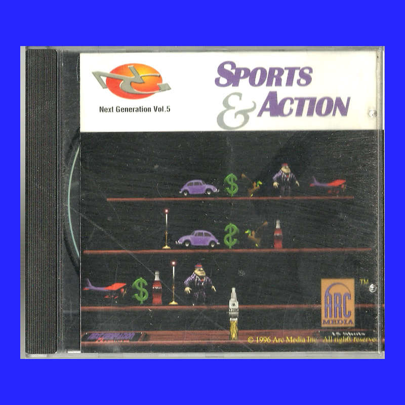 PC CD ROM - NEXT GENERATION VOL 5 - SPORTS & ACTION GAMES