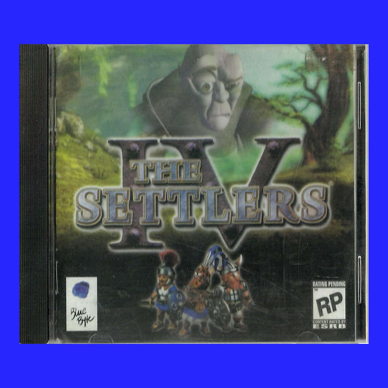 PC CD ROM - THE SETTLERS IV