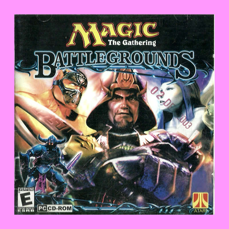 PC CD ROM - MAGIC THE GATHERING - BATTLE GROUNDS