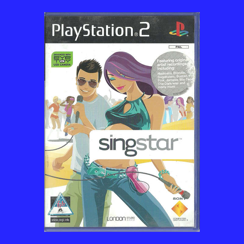 SONY PLAYSTATION 2 GAME - SINGSTAR