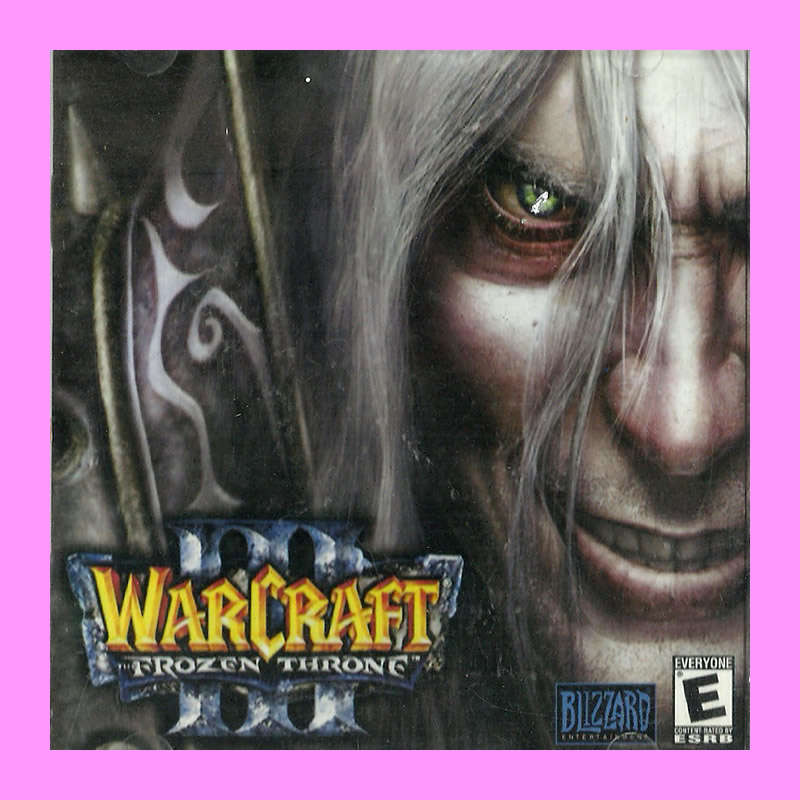 PC CD ROM - WARCRAFT III - FROZEN THRONE