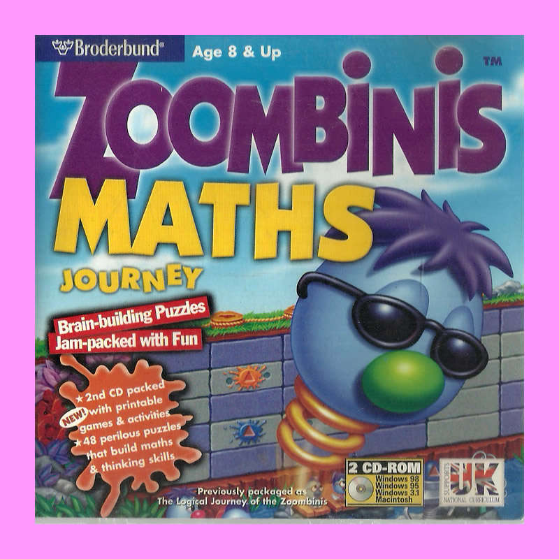 PC CD ROM - ZOOMBINIS MATHS JOURNEY