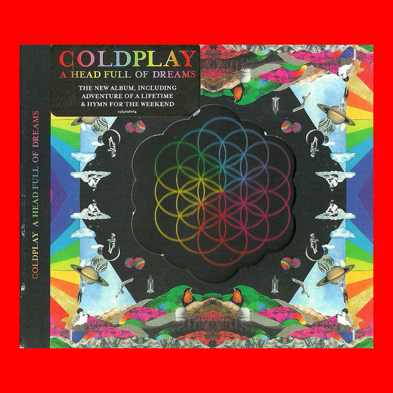 MUSIC CD - COLDPLAY - A HEAD FULL OF DREAMS (CONDITION NEW)
