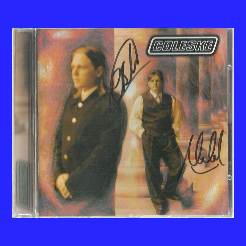 MUSIC CD (SIGNED)  - COLESKE (CONDITION - EXCELLENT)