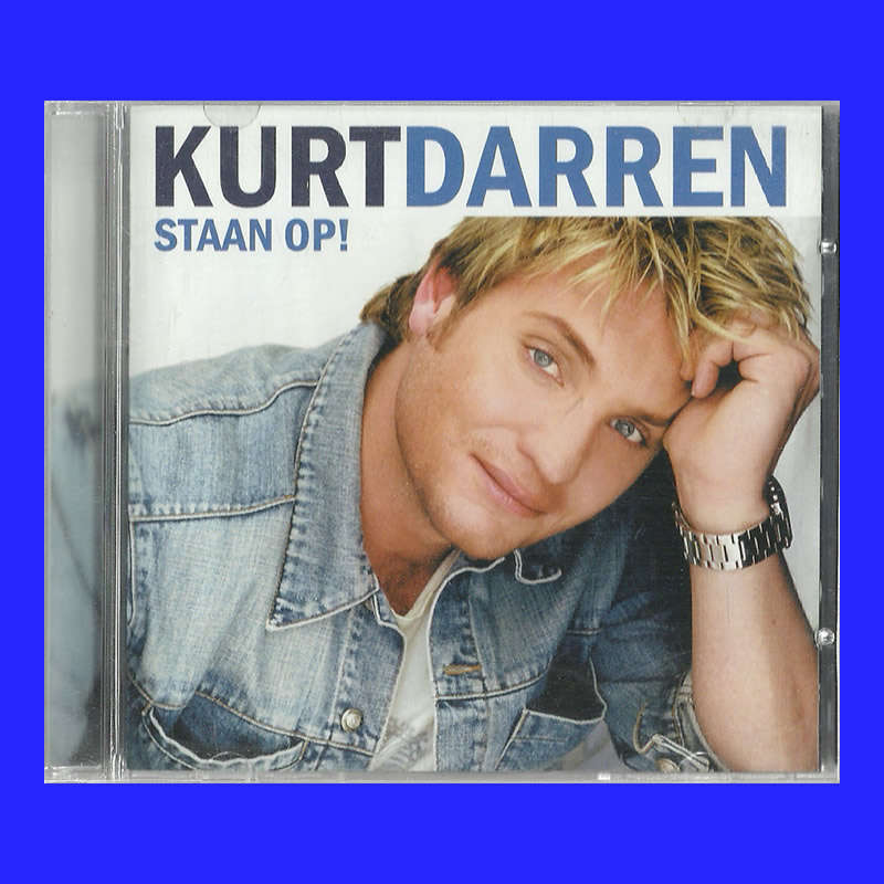 MUSIC CD - KURT DARREN- STAAN OP! (CONDITION - ECELLENT)
