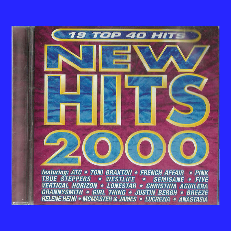 MUSIC CD  - NEW HITS 2000 - 19 TOP 40 HITS (CONDITION - EXCELLENT)