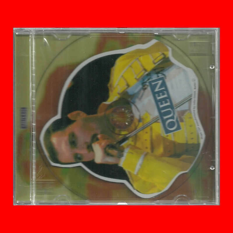 LIMITED EDITION SHAPE CD - QUEEN BRIAN MAY INTERVIEW [PRIVATE TALKS] - CD NO 3300