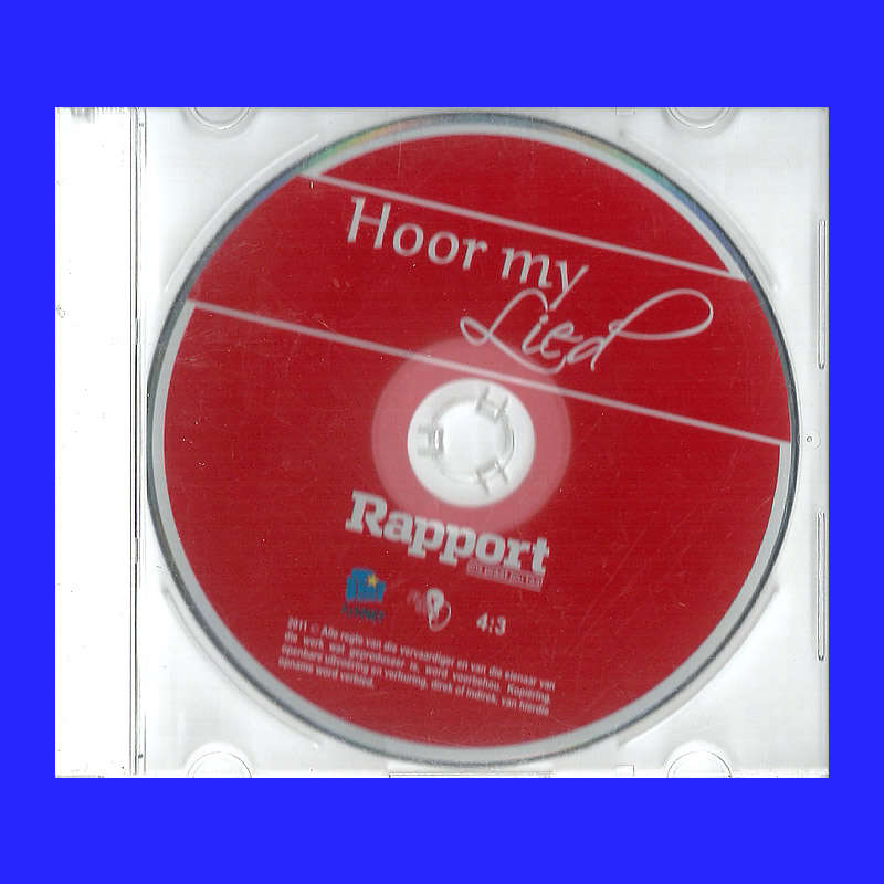 MUSIC CD  - HOOR MY LIED - RAPPORT  (DISC ONLY - IN A CLEAN NEW CD CASE))