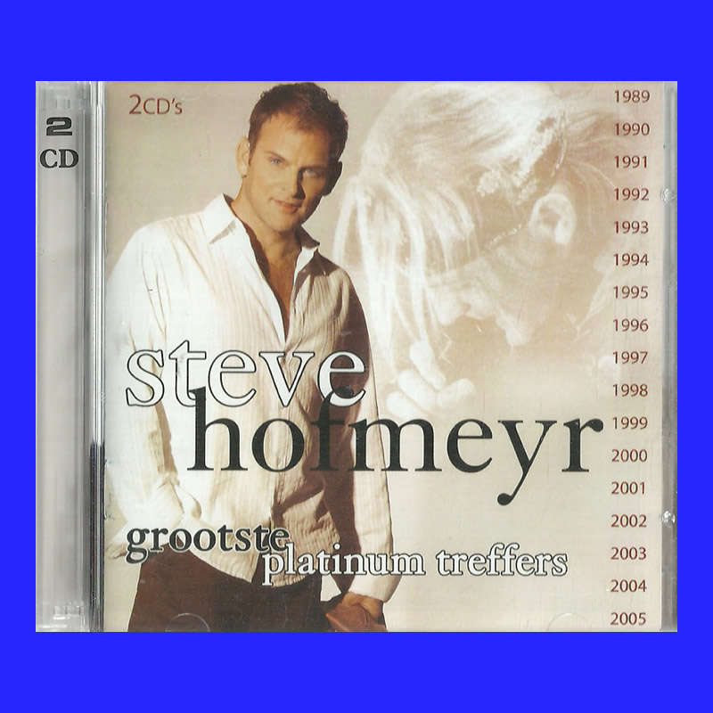 MUSIC CD - STEVE HOFMEYR - GROOTSTE PLATINUM TREFFERS  (CONDITION - IMMACULATE)