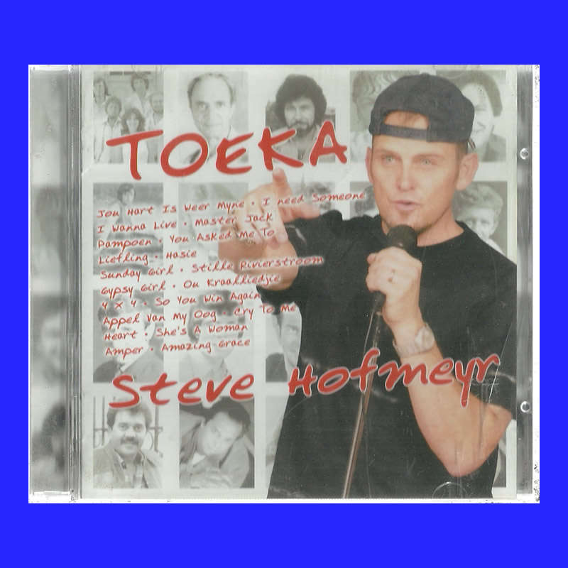 MUSIC CD - STEVE HOFMEYR - TOEKA  (CONDITION - EXCELLENT)