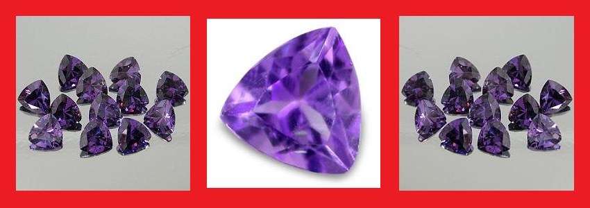 Cubic Zirconium - Faceted Triangle Shape  - 1.92cts