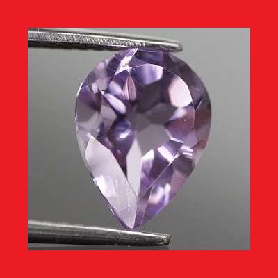 Cubic Zirconium - Faceted Pear Shape - 7.26cts
