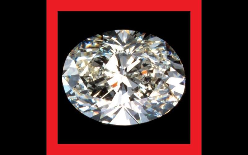 CUBIC ZIRCONIUM - AAA DIAMOND WHITE OVAL SHAPE - 3.11cts