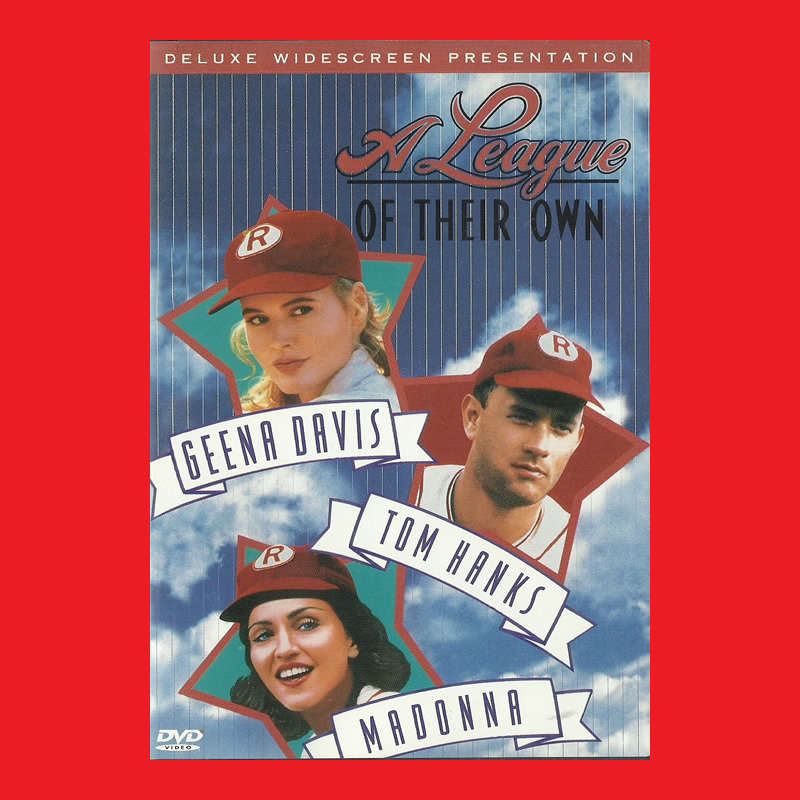 DVD - A LEAGUE OF THEIR OWN - REGION 1 EDITION