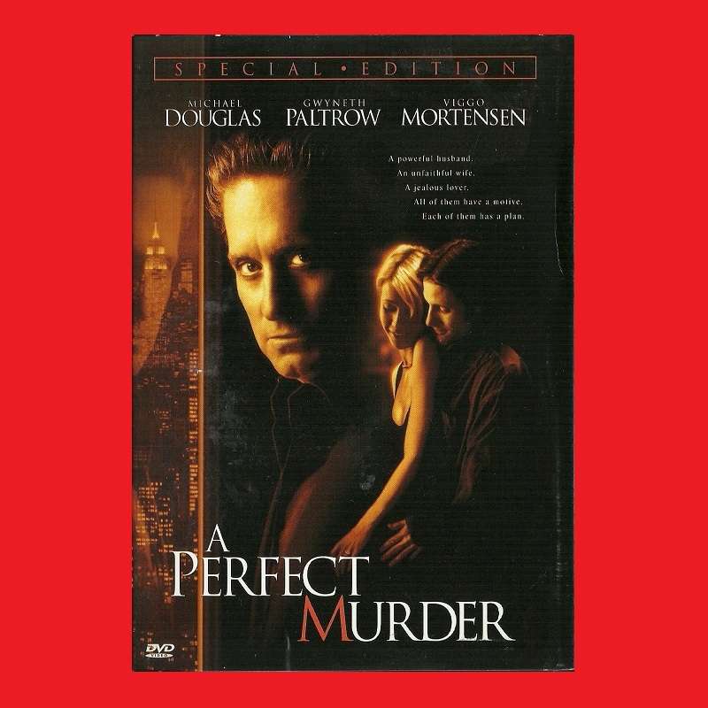 DVD - A PERFECT MURDER -  REGION 1