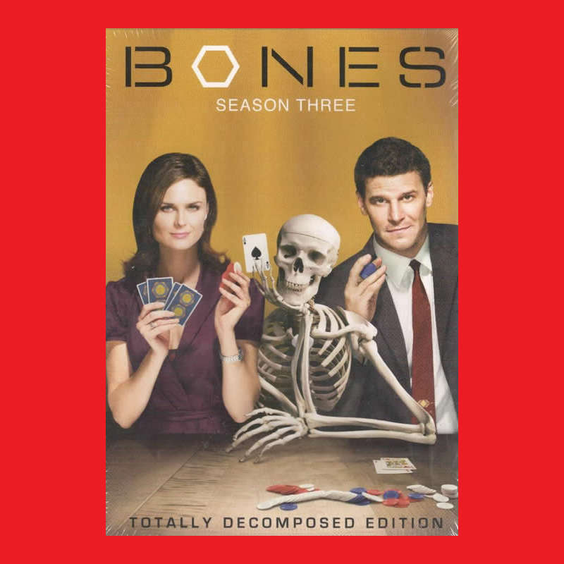 DVD -  BONES SEASON THREE  -  REGION 1 EDITION