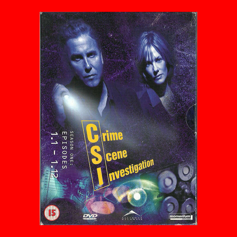 DVD - CSI: LAS VEGAS  - SEASON ONE: EPISODES 1.1 - 1.12 [REGION 2]