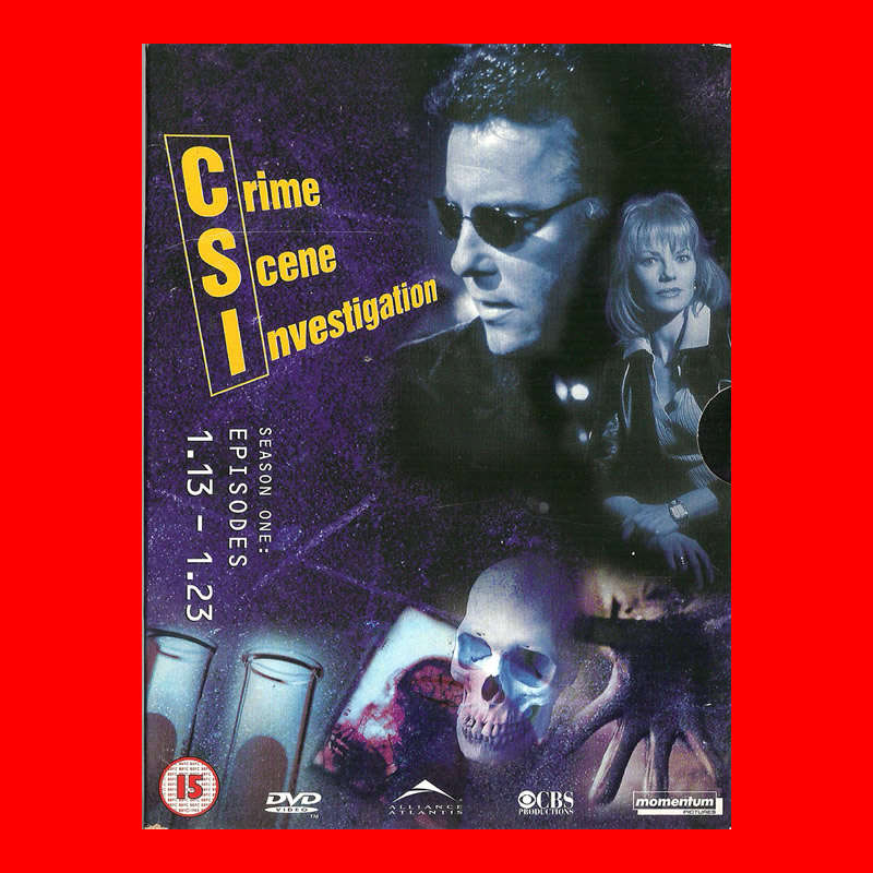 DVD - CSI: LAS VEGAS  - SEASON ONE: EPISODES 1.13 - 1.23 [REGION 2]